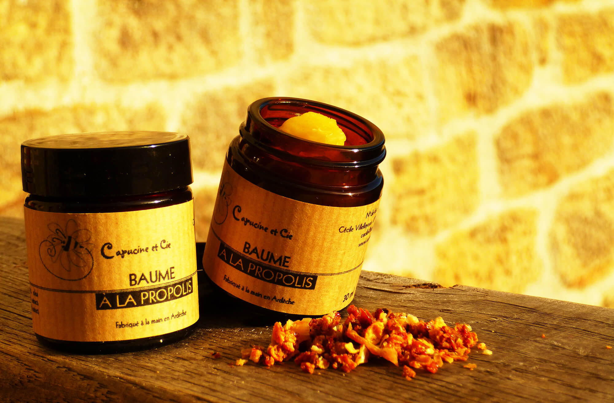 Baume cheval à la propolis, pour le soin du corps 250ml